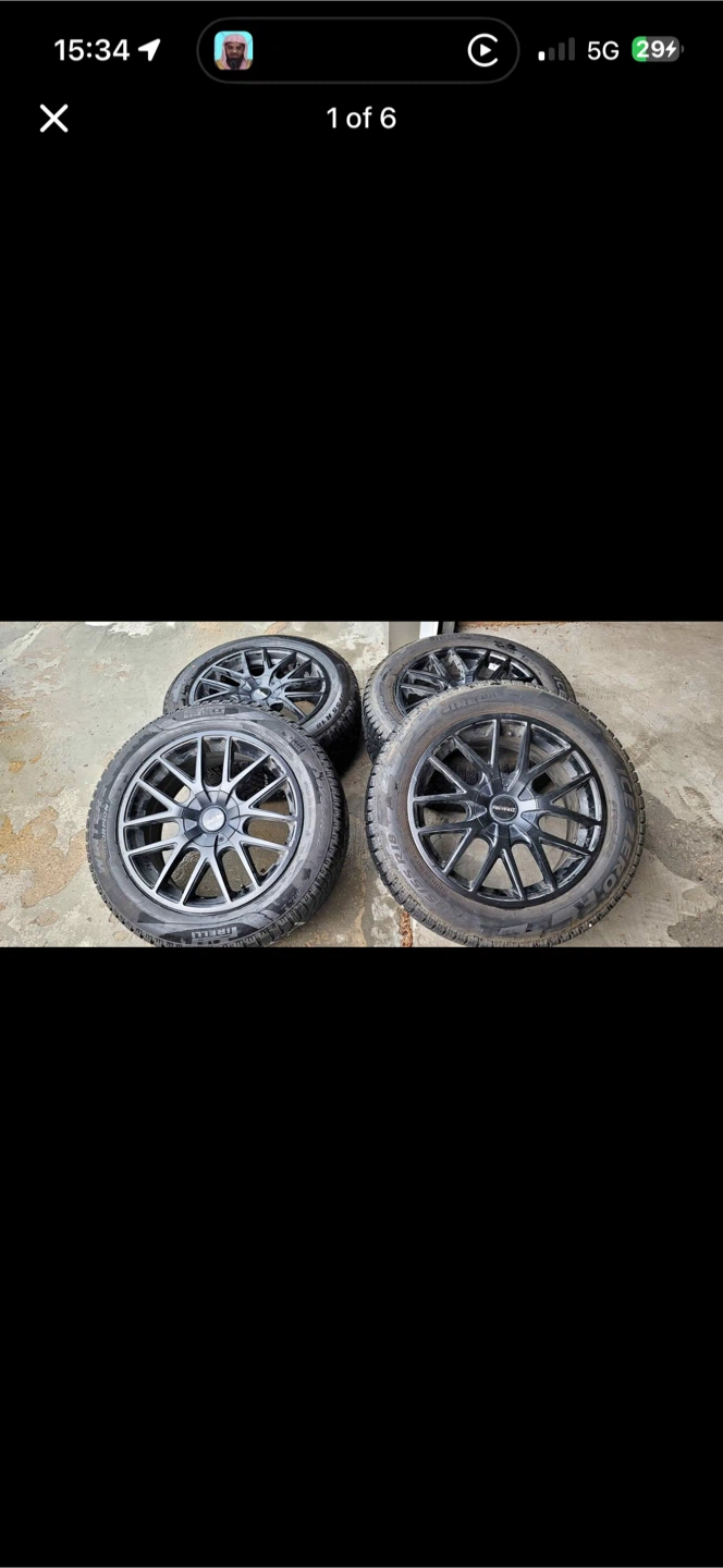Set of 4 Touren Rims,only Rims,   18” center bore 72mm - photo 5