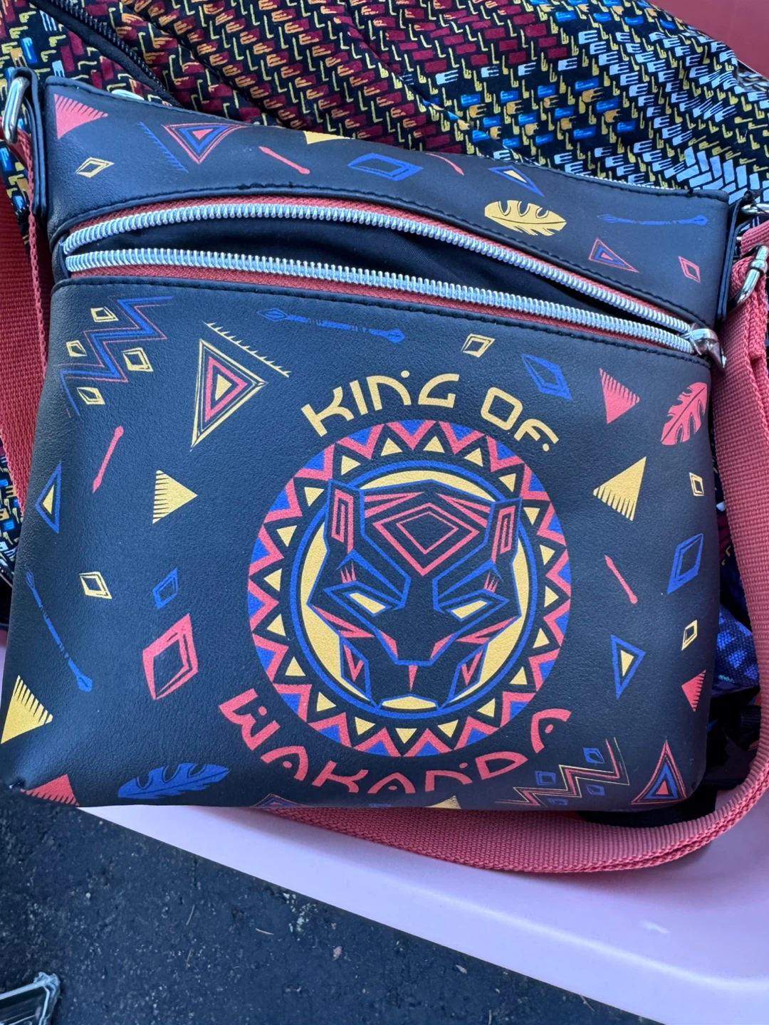 Black Panther King of Wakanda Crossbody Bag