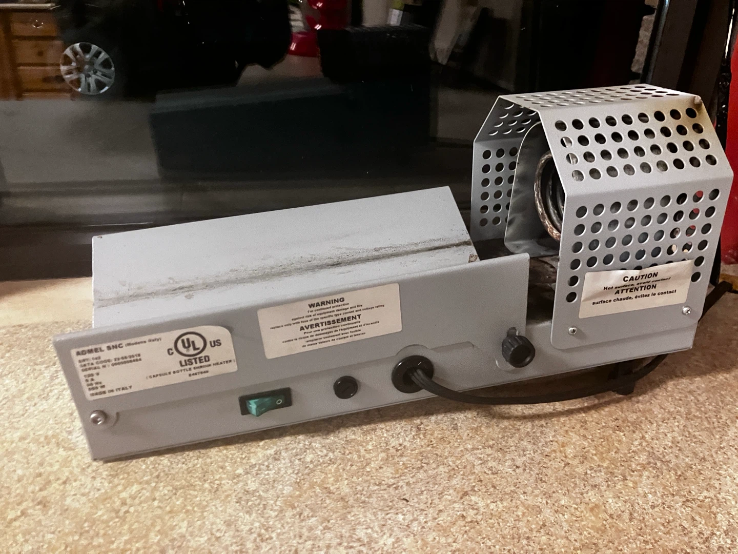 Admel SNC Capsule Bottle Shrink Heater