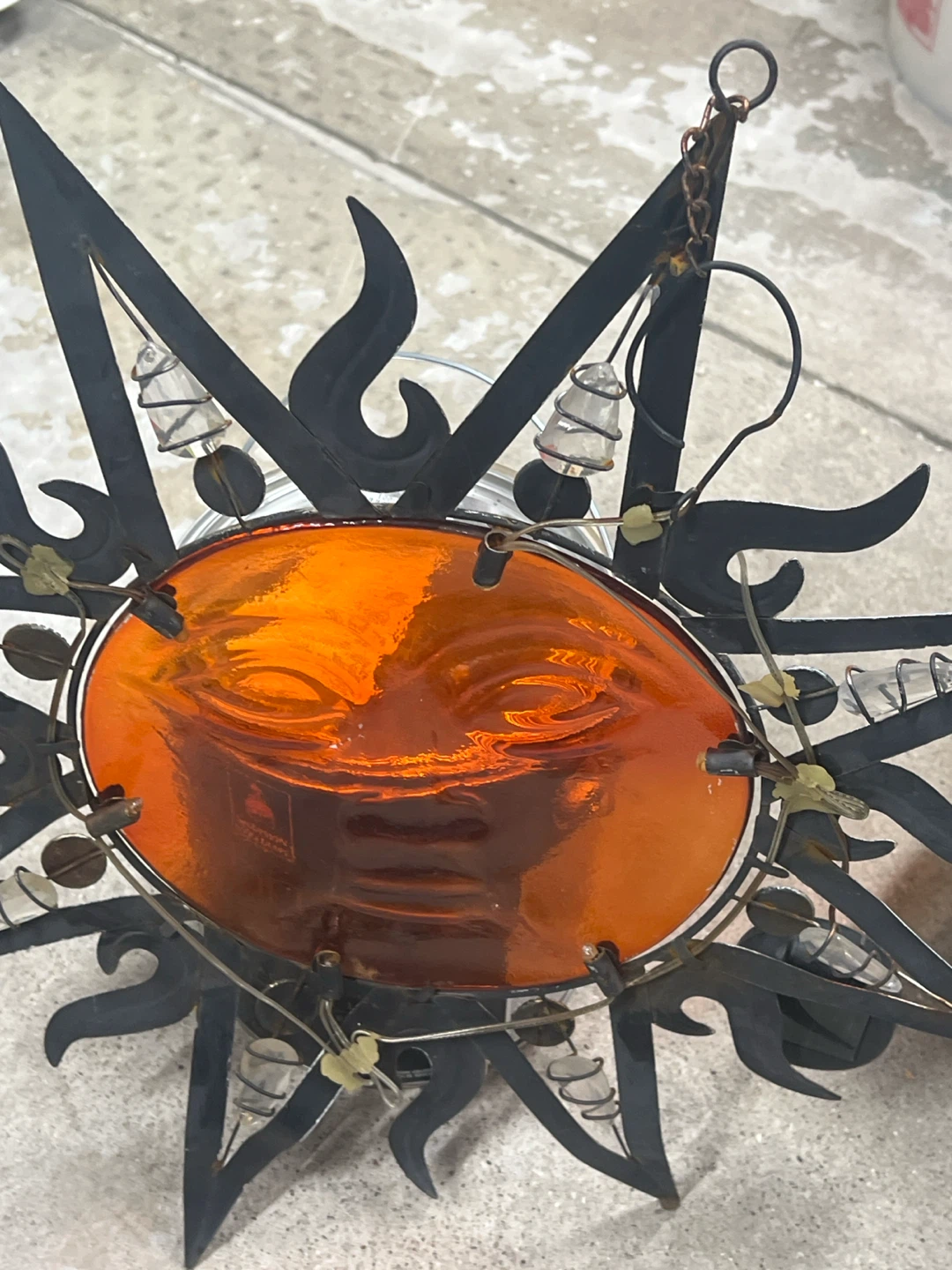 Solar Hanging Sun Wall Decor - photo 4