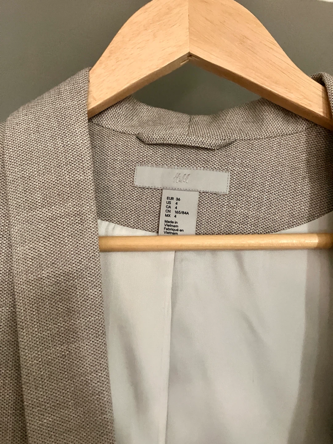 H&M Grey Blazer - photo 4