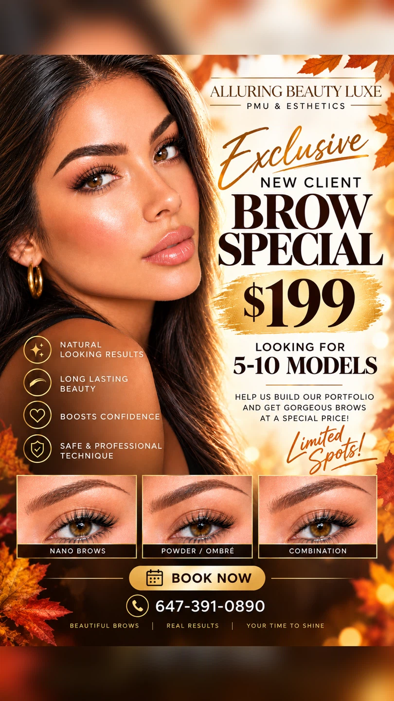 Alluring Beauty Luxe Brow Special