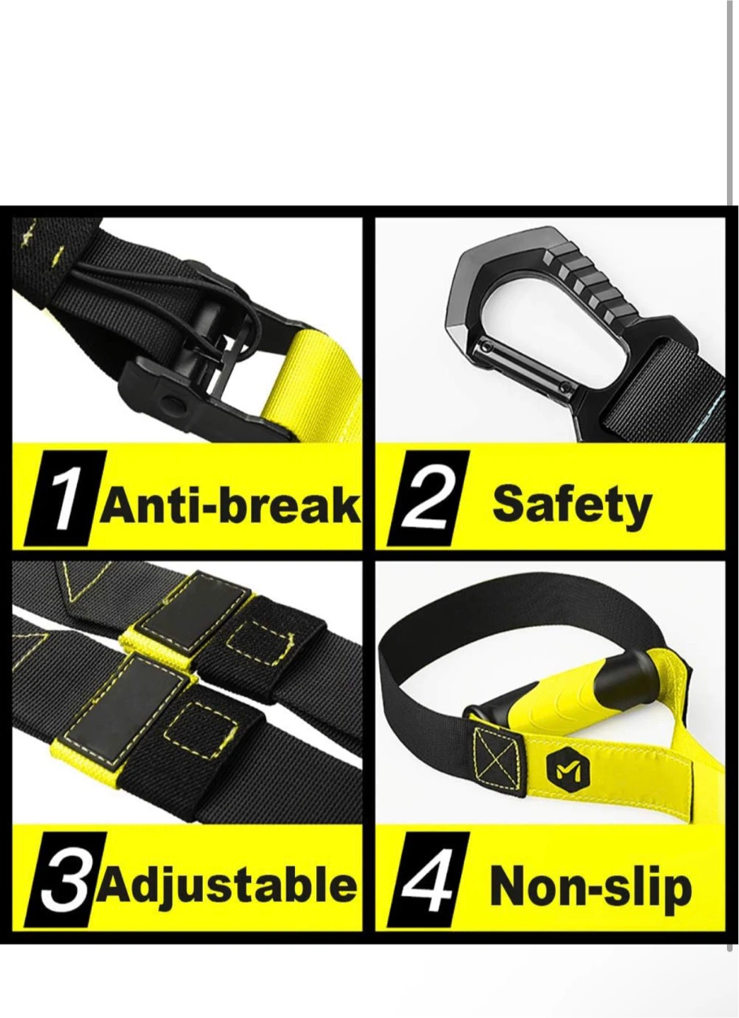 Home Suspension Training Exercise Bands