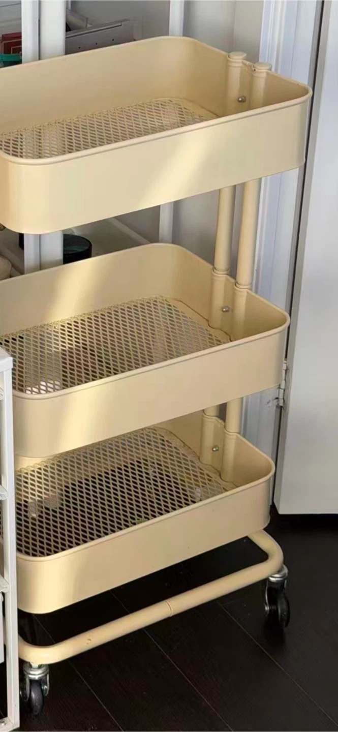 IKEA cart and MULIG Drying Rack