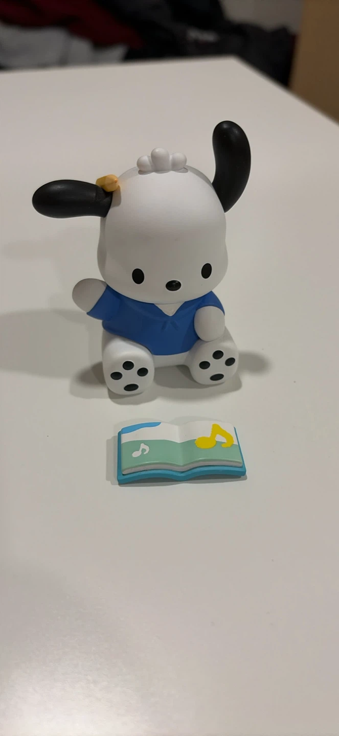 Sanrio Pochacco Figurine with Book