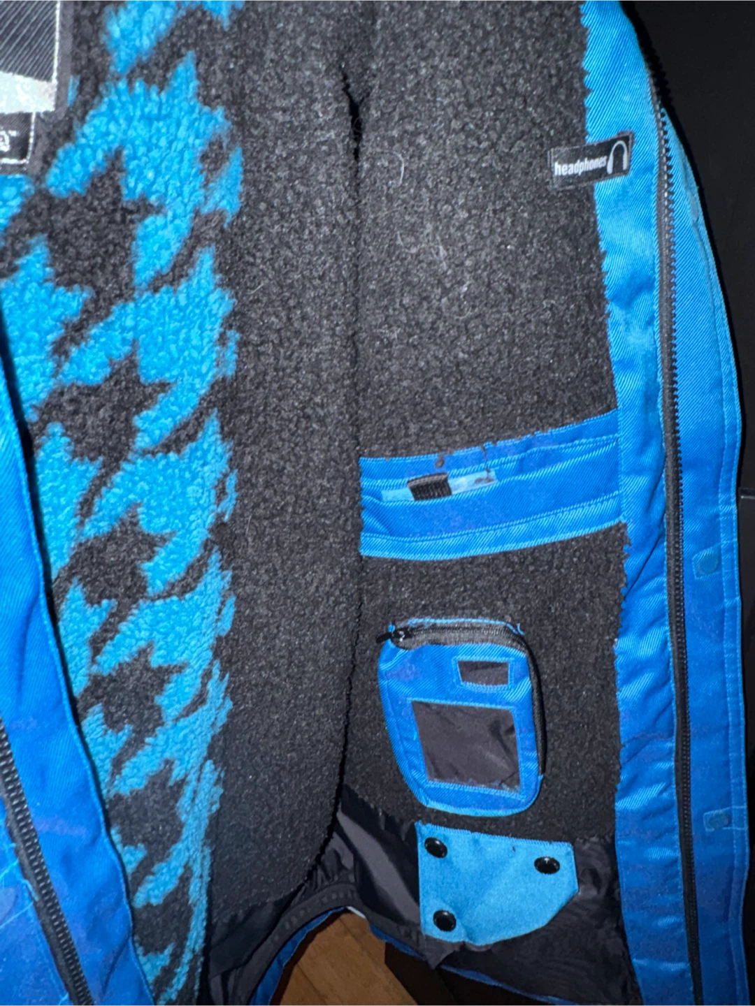 Ripzone Insulated Coat. Blue Ski Jacket. Medium - photo 4