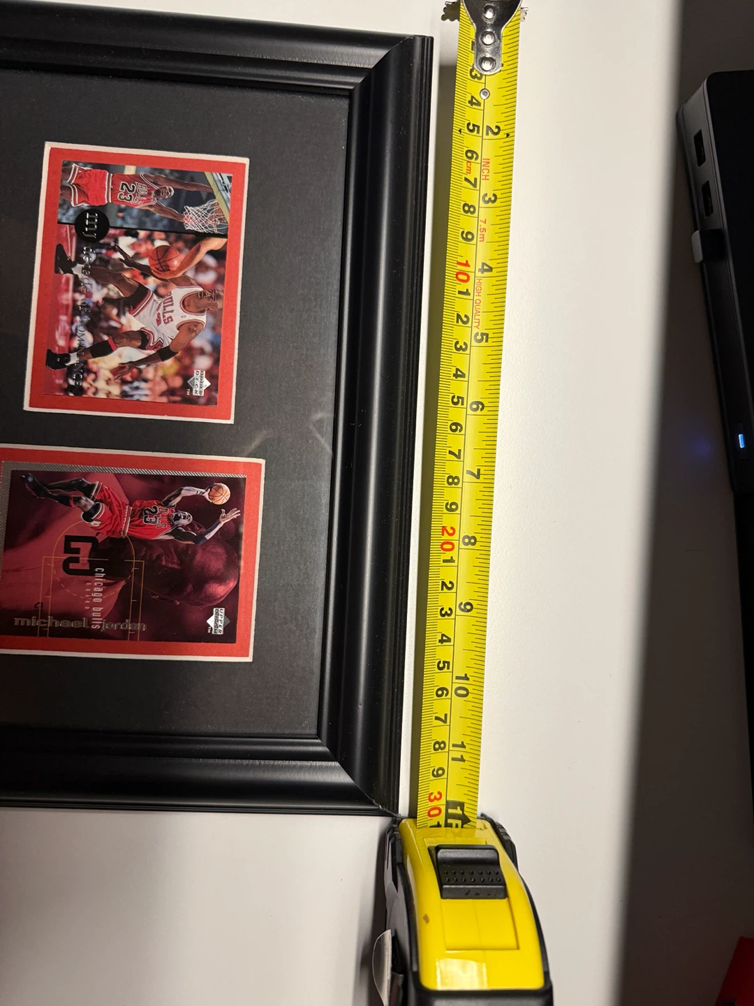 Framed Michael Jordan Upper Deck Trading Cards - photo 2