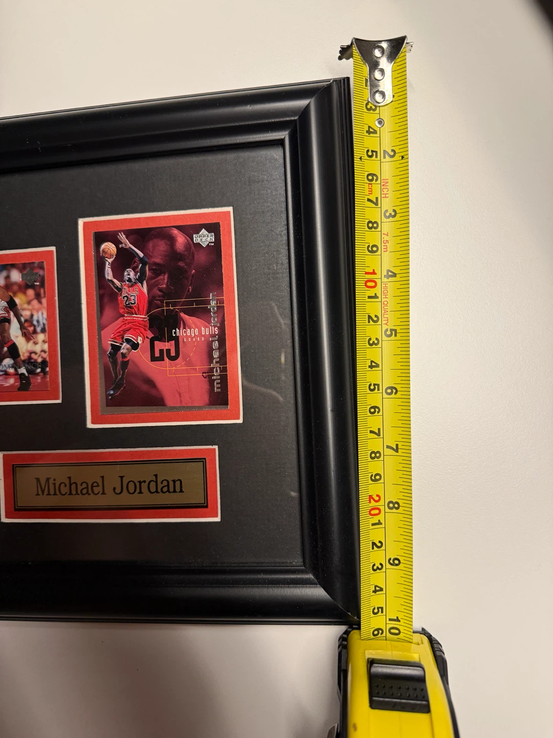 Framed Michael Jordan Upper Deck Trading Cards - photo 3