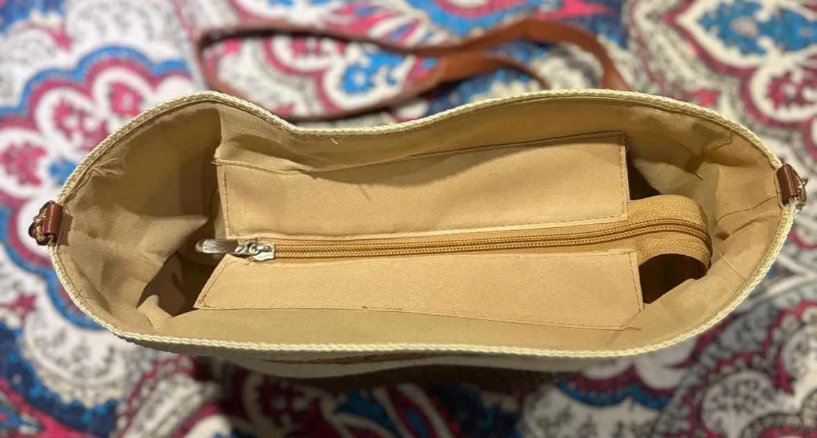Woven Straw tote Bag - photo 2