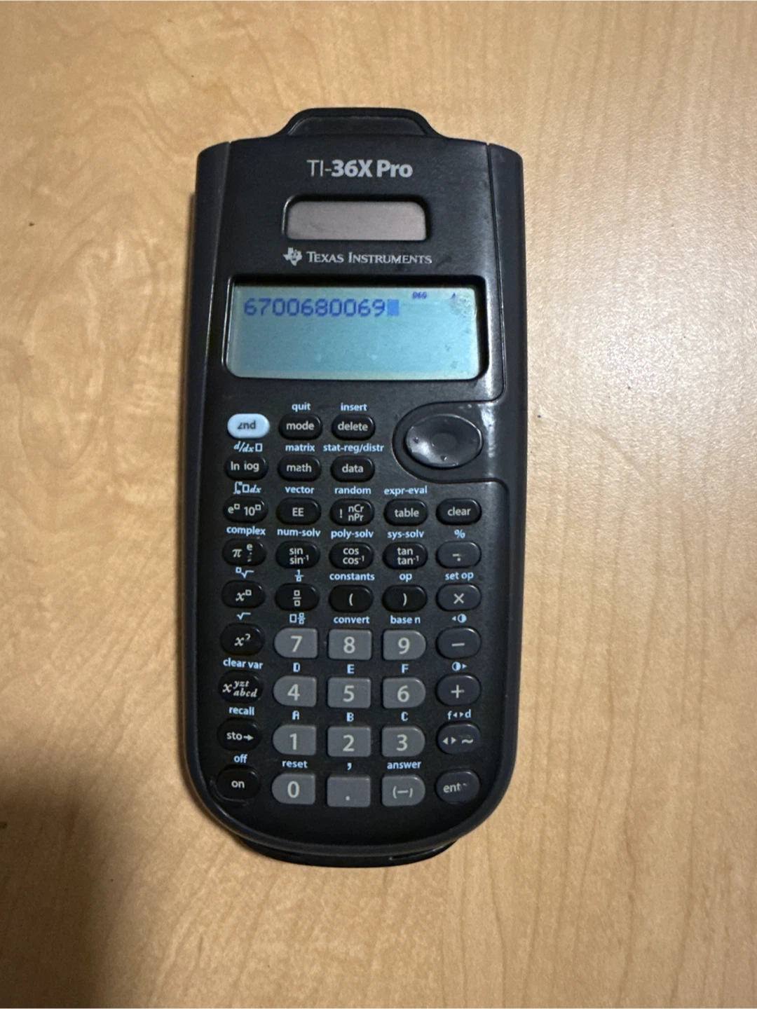 Texas Instruments TI-36X Pro Scientific Calculator