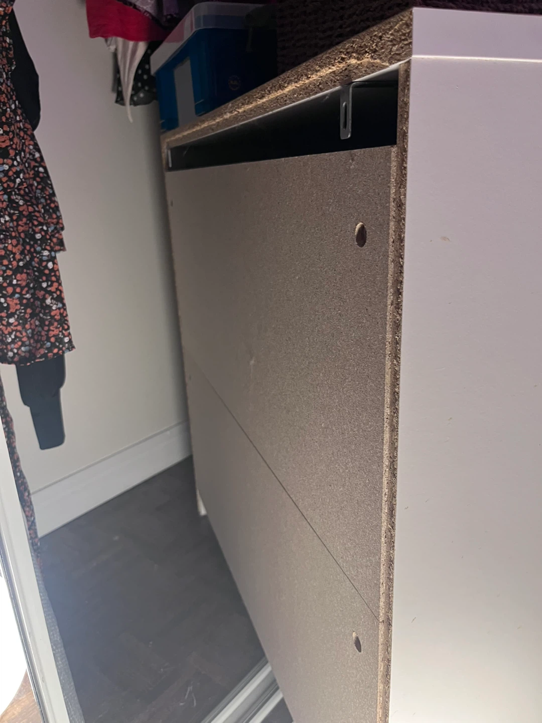 White 3-Drawer Dresser - photo 2
