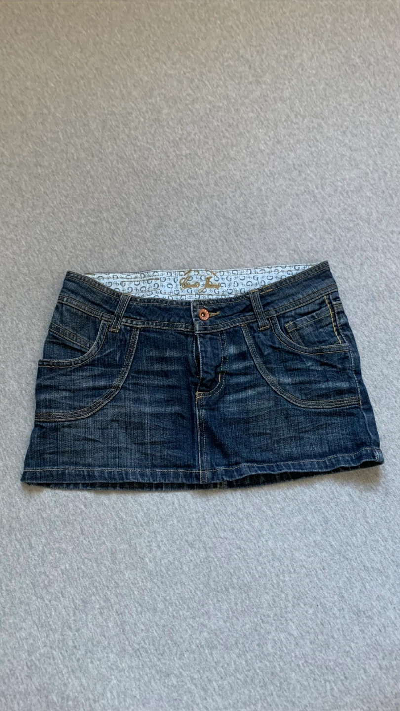 Guess Jeans Denim Mini Skirt - Size 24