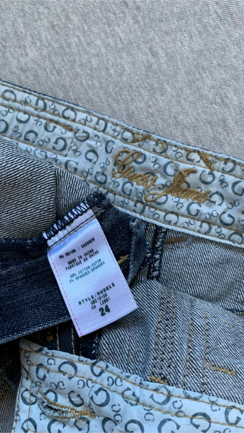 Guess Jeans Denim Mini Skirt - Size 24 - photo 4