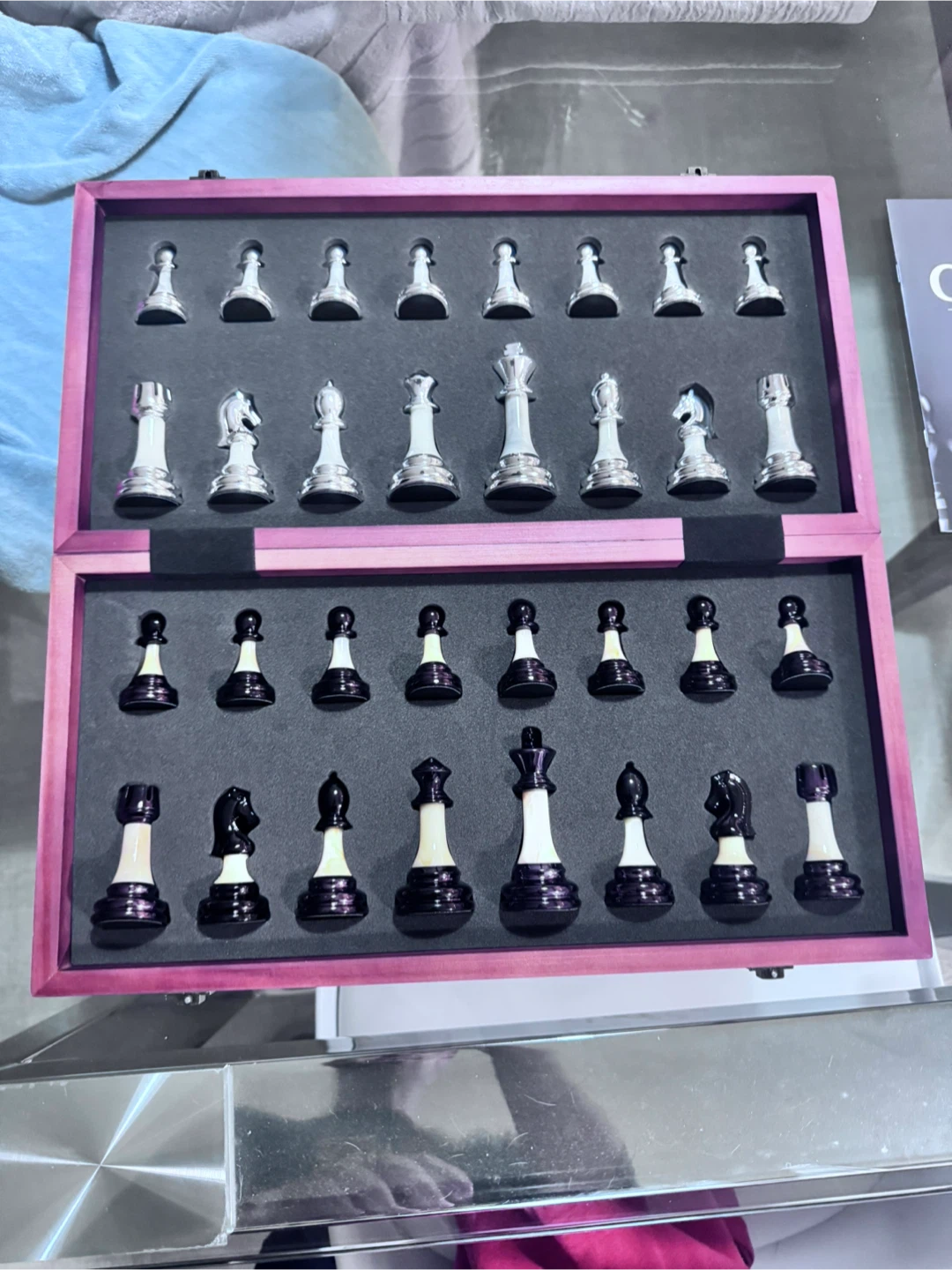 VAMSLOVE Chess Set Never used - photo 2