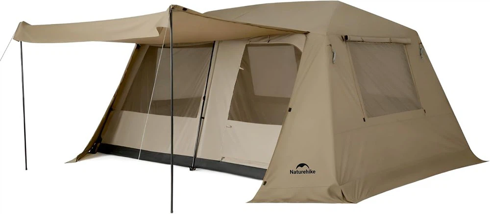 Village Lite Camping 2 Room Tent - 60S Setup - 8 Person - New