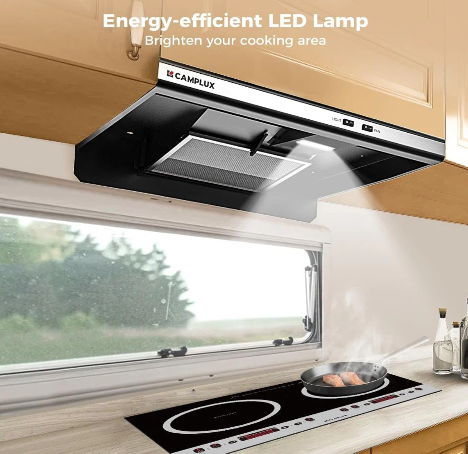 CAMPLUX RV Range Hood 22 Inches - Brand New - photo 5