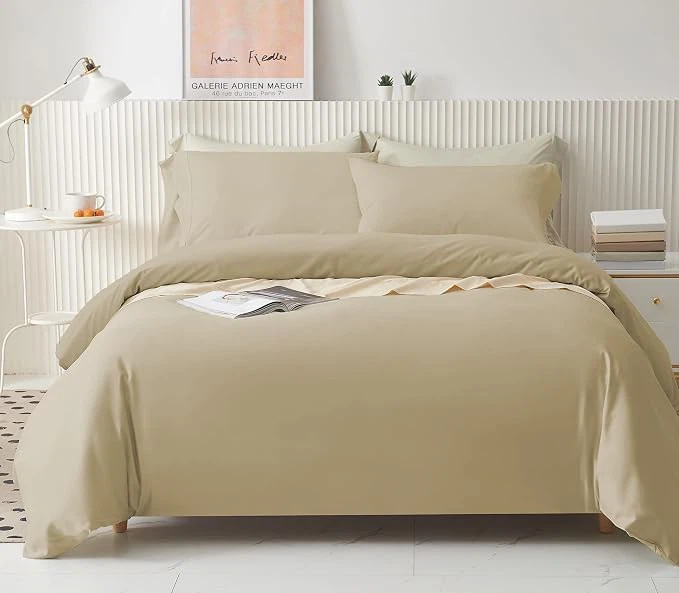 Maholi Royal Elite Duvet Cover - King - Taupe - New - No Shams