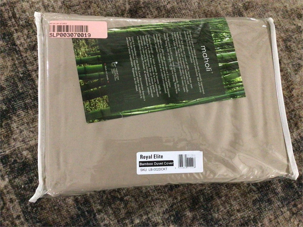 Maholi Royal Elite Duvet Cover - King - Taupe - New - No Shams - photo 3