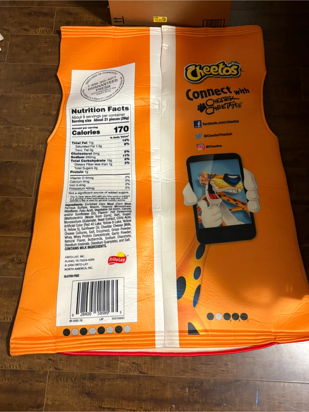 Cheetos Flamin' Hot Costume - photo 2