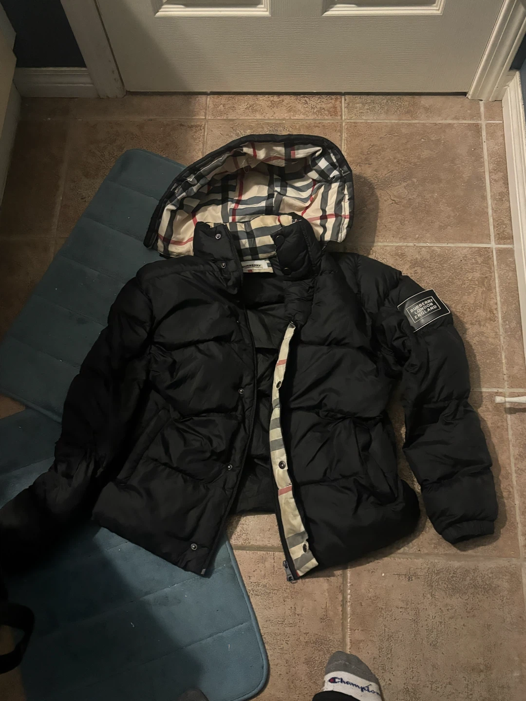 Burberry London England Puffer Jacket