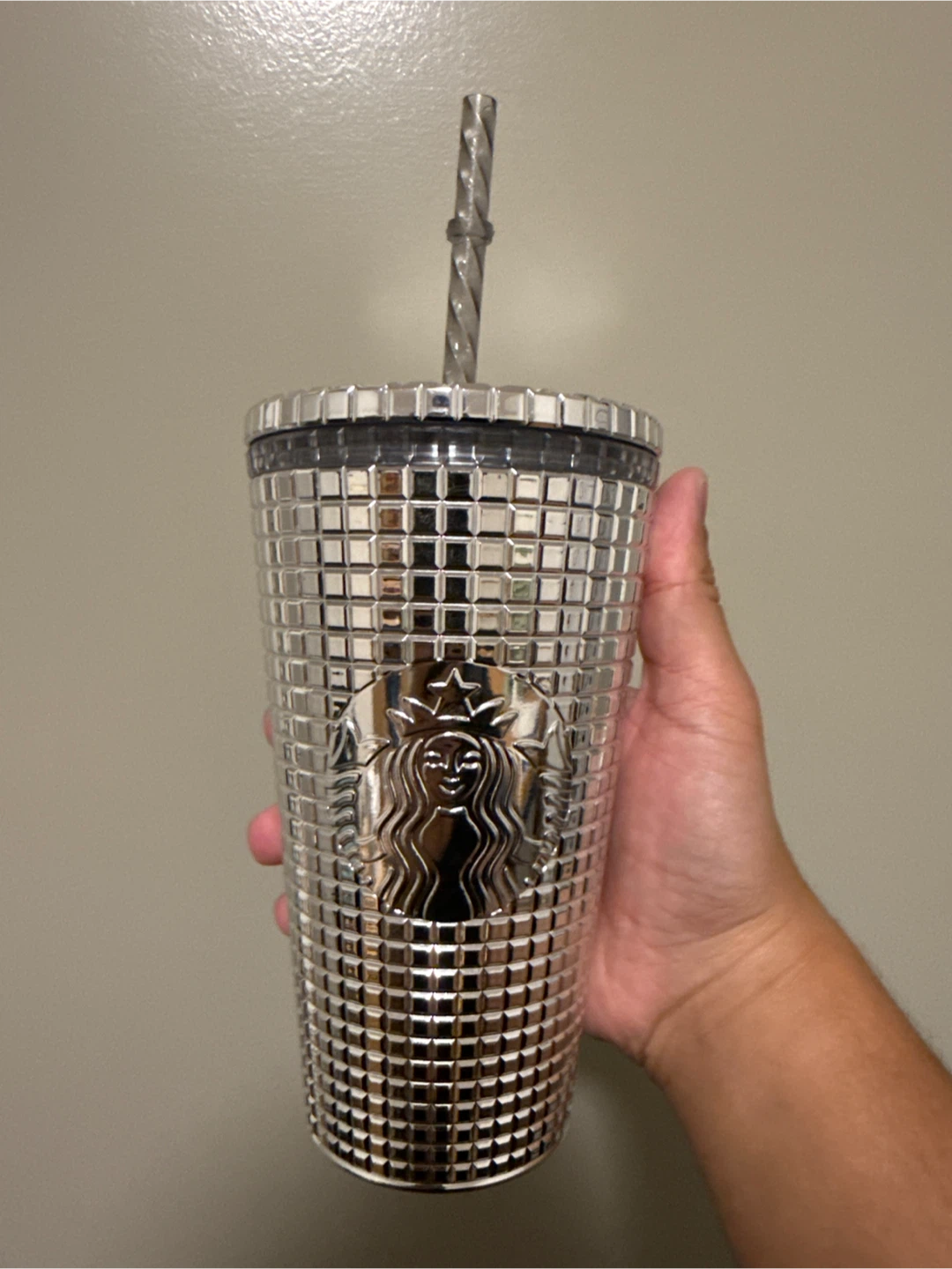 Starbucks Disco Ball Cold Cup Tumbler