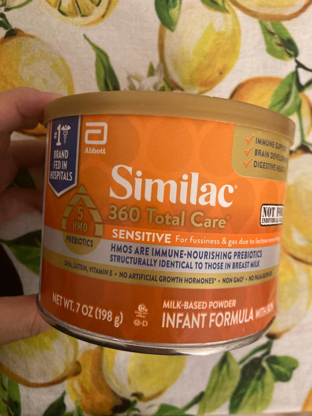 Similac 360 Total Care Sensitive Infant Formula 7oz