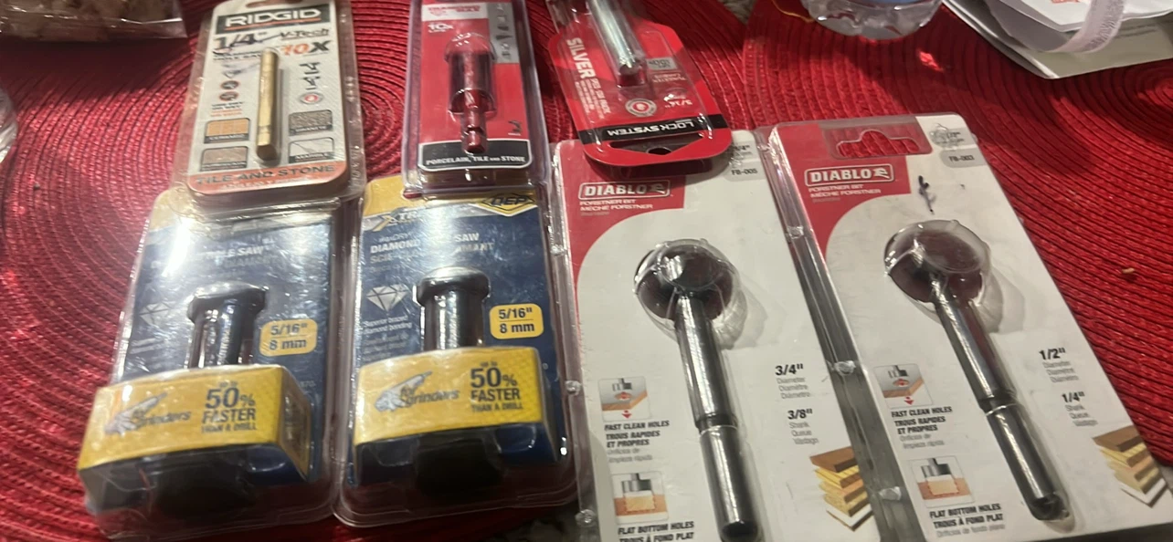 Assorted Professional Drill and Forstner Bit Set