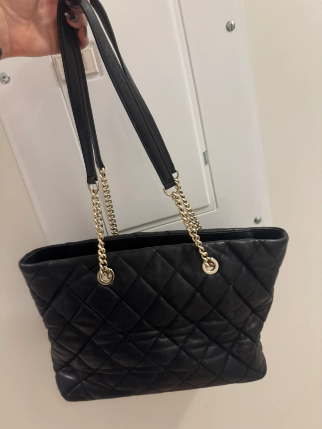 DKNY Quilted Black Shoulder Bag - photo 2