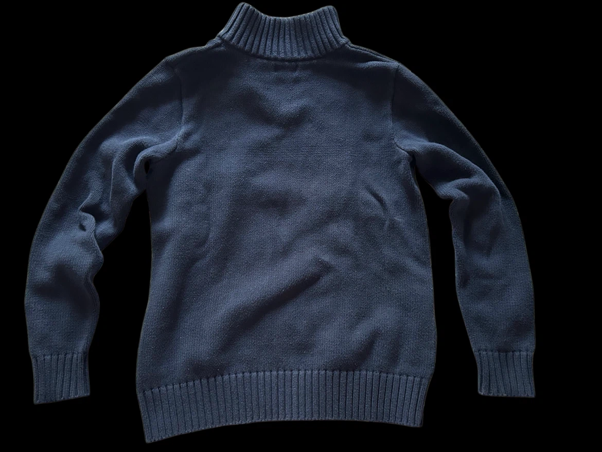 Polo Ralph Lauren Navy Half-Zip Sweater XL (18-20) - photo 3