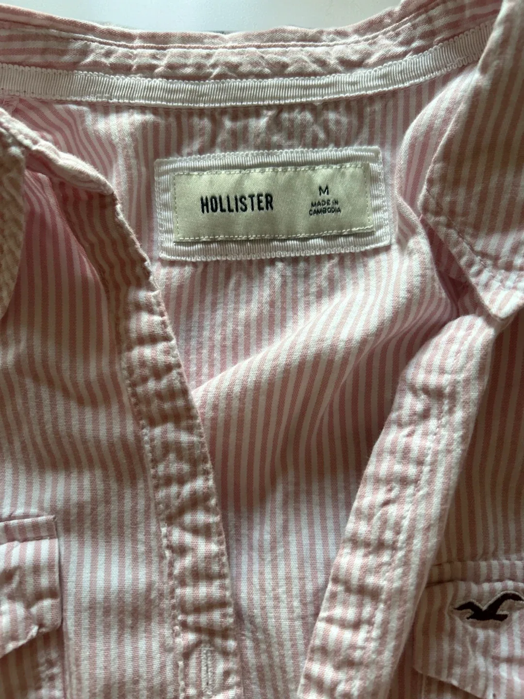 Hollister Striped Button-Down Shirt - photo 2