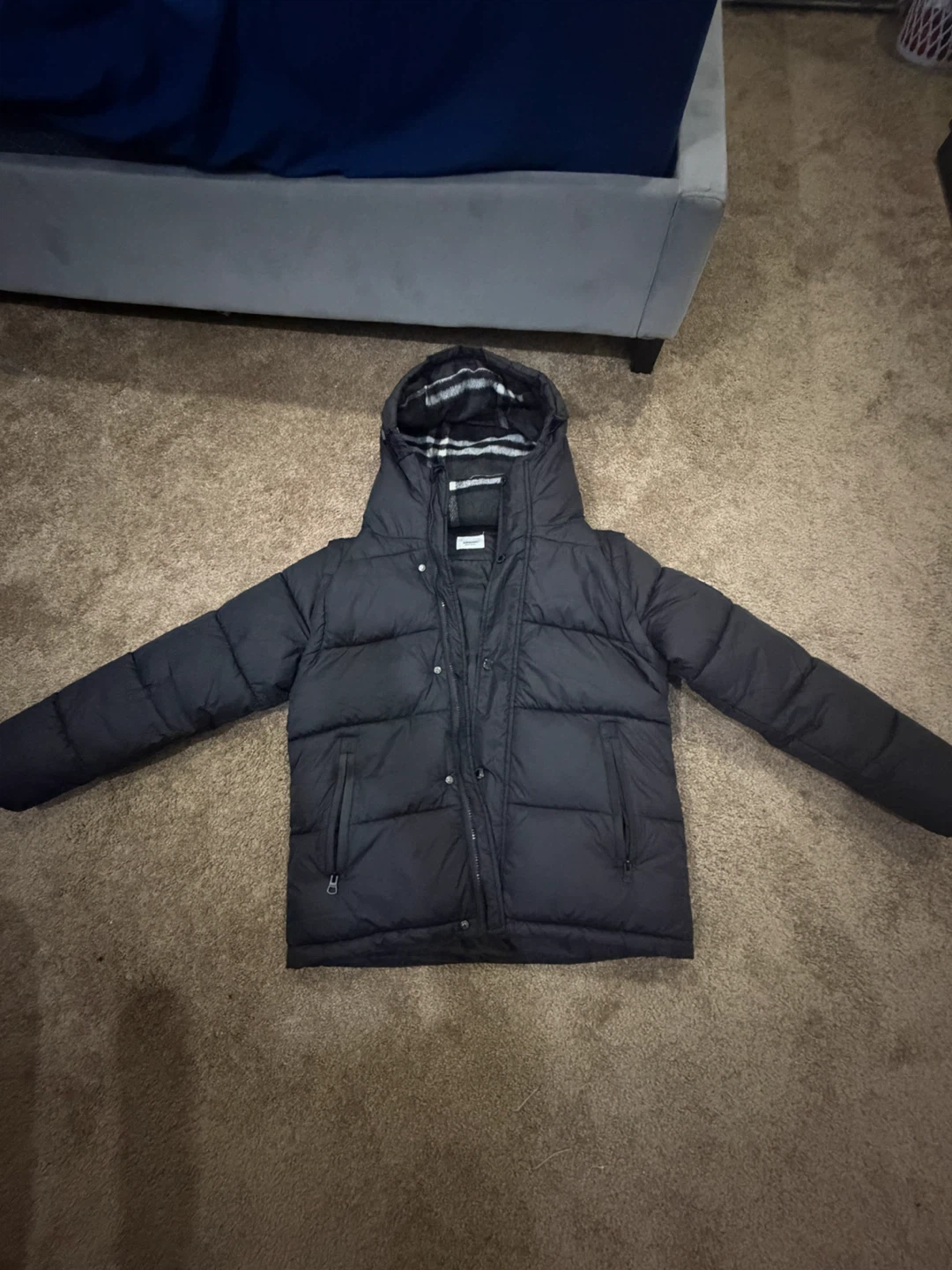 Burberry Black Puffer Jacket