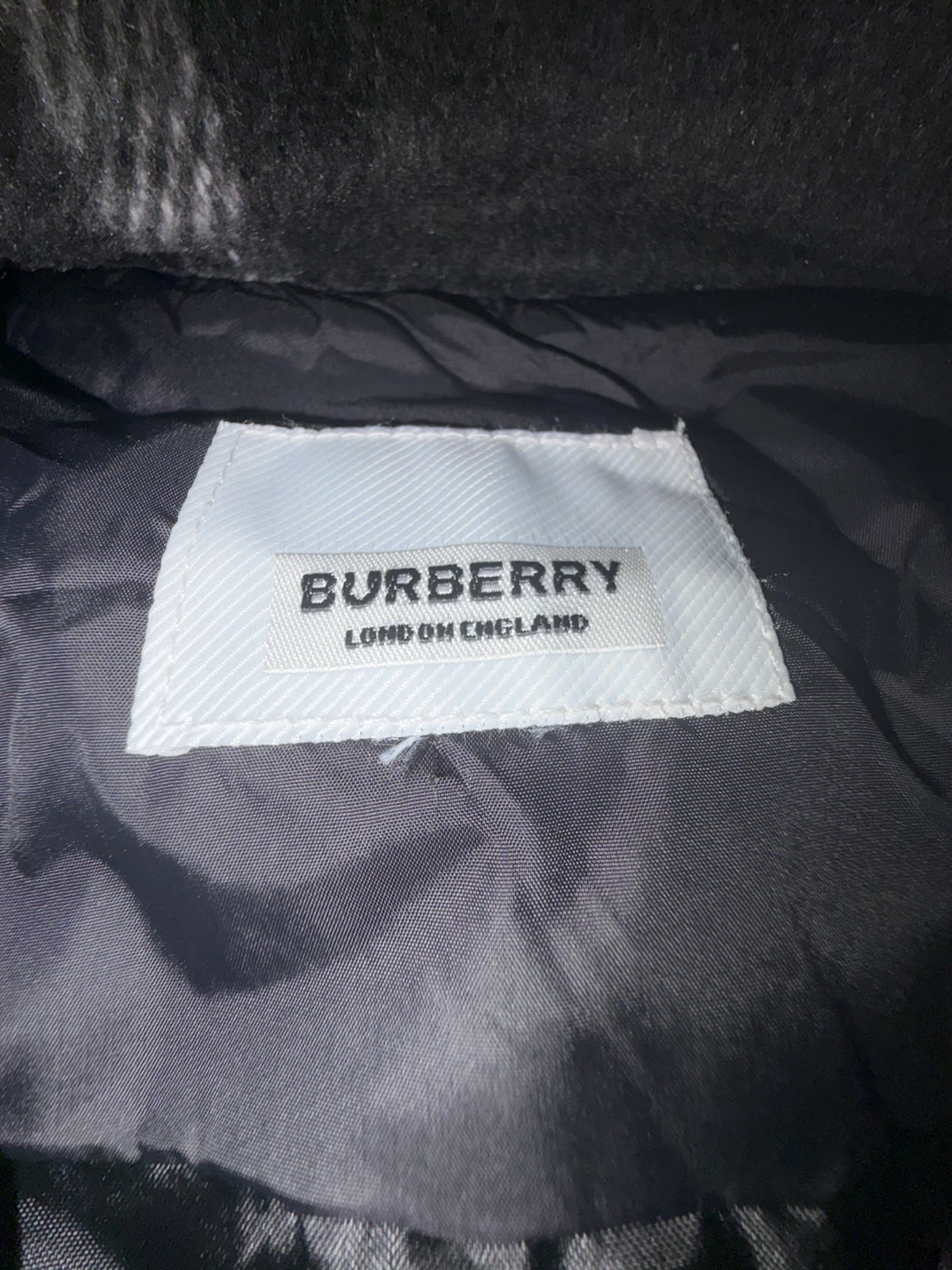Burberry Black Puffer Jacket - photo 2