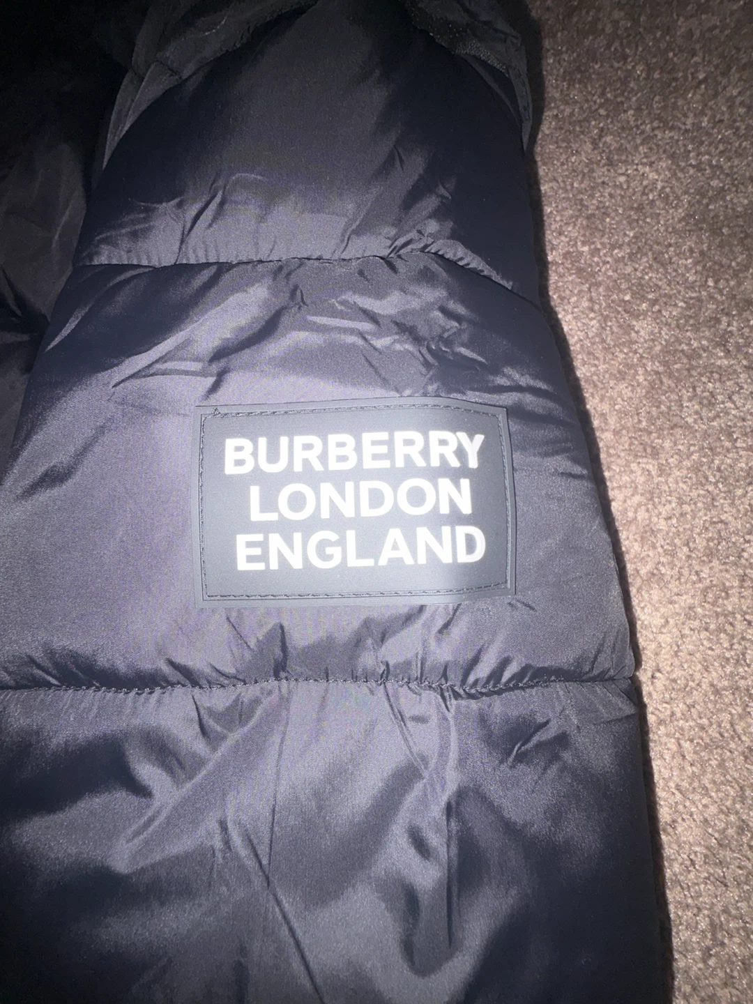 Burberry Black Puffer Jacket - photo 3