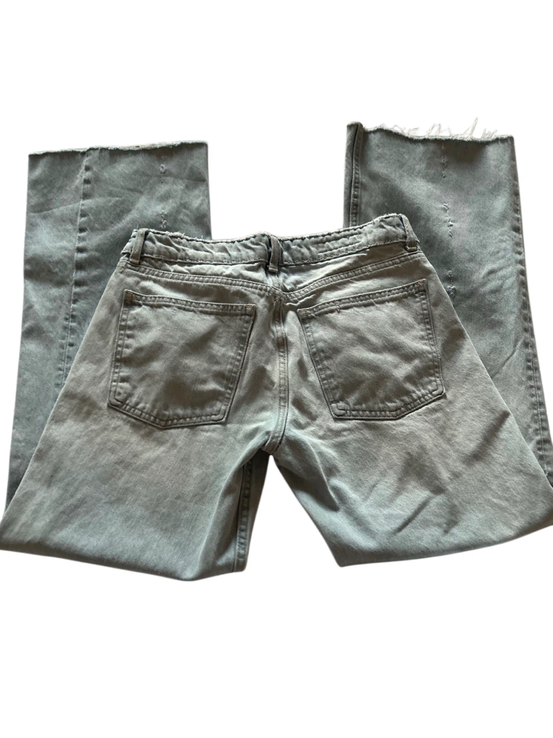 Zara Light Wash Baggy Jeans - photo 3