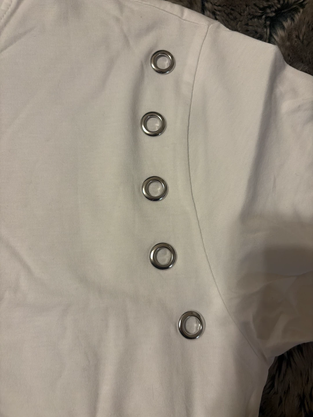 Cotton Studio White Short Sleeve Tee - photo 5