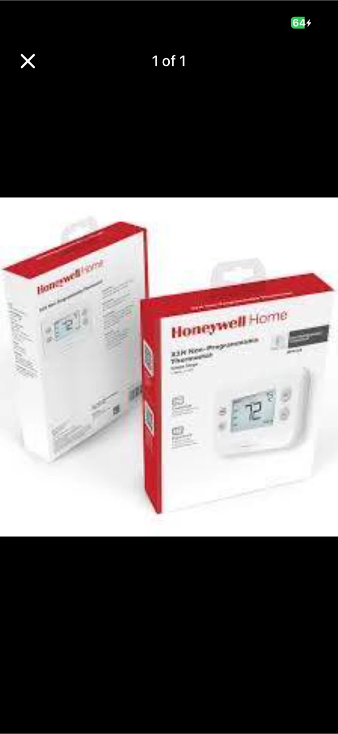 Honeywell Home X1N Non-Programmable Thermostat - photo 3