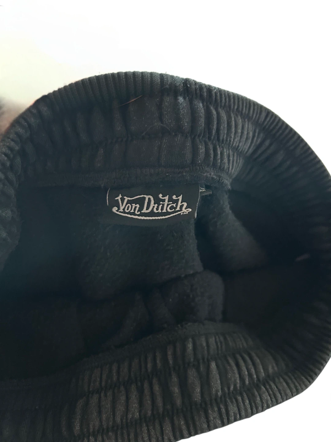 Von Dutch black wide-leg sweatpants - photo 4