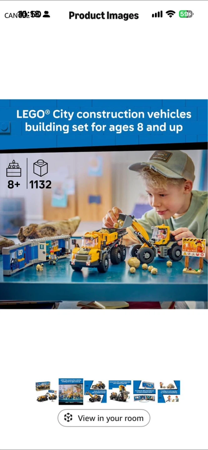 LEGO City Dump Truck and Front End Loader 60494 - photo 4