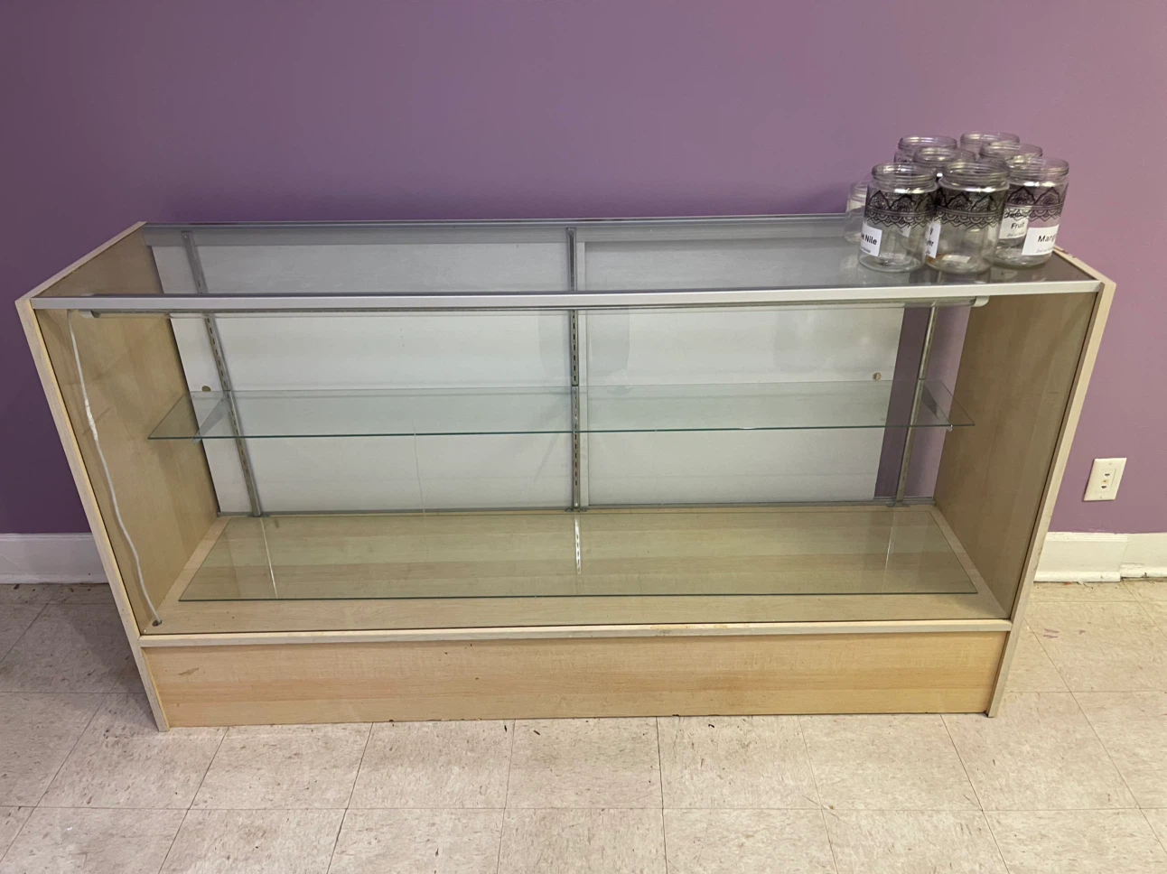 Glass Display Case