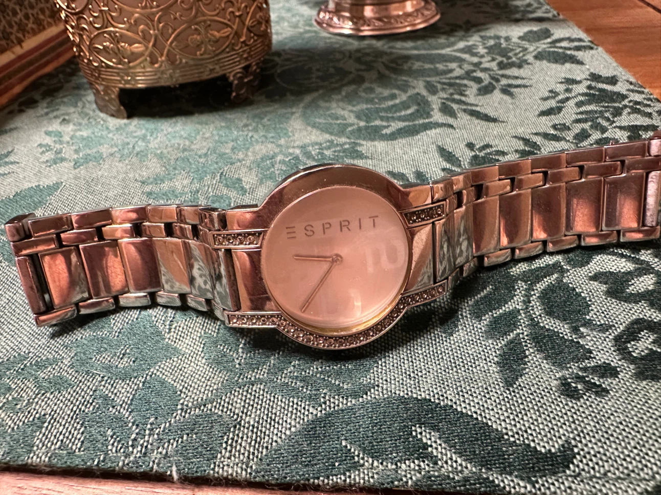 Women's Esprit Watch - Silver Stainless Steel with Crystals