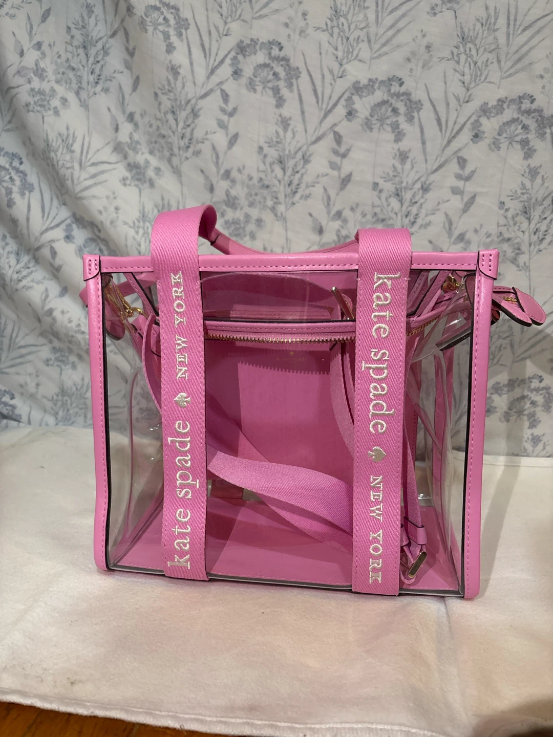 Kate Spade New York Pink Clear Tote Bag - photo 2