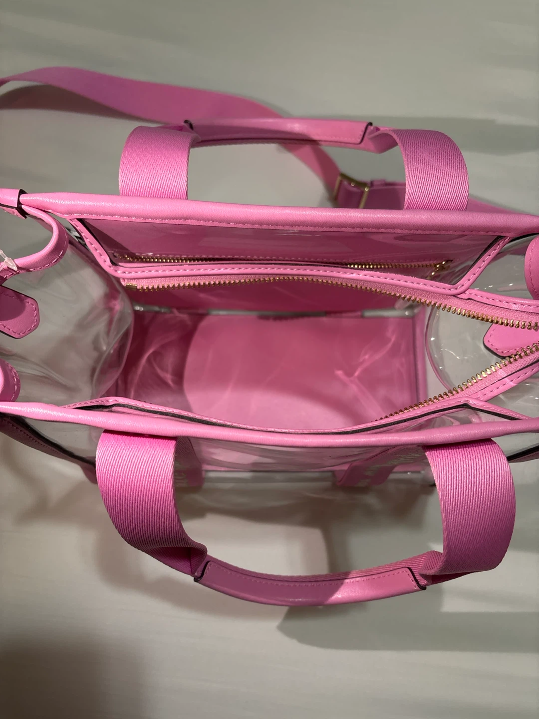 Kate Spade New York Pink Clear Tote Bag - photo 4