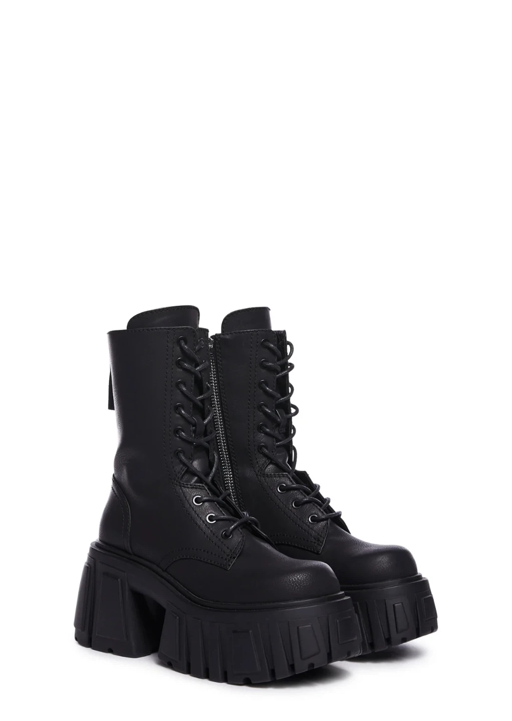 Dolls Kill Widow For All Eternity Platform Boots – Size 8 - photo 3