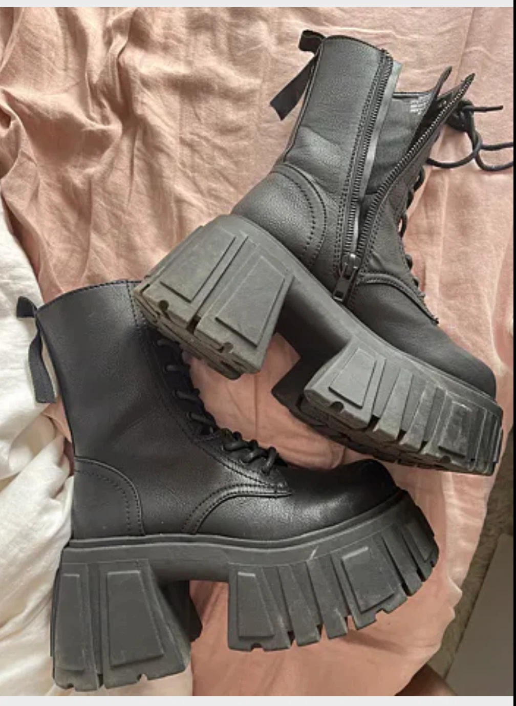 Dolls Kill Widow For All Eternity Platform Boots – Size 8 - photo 5