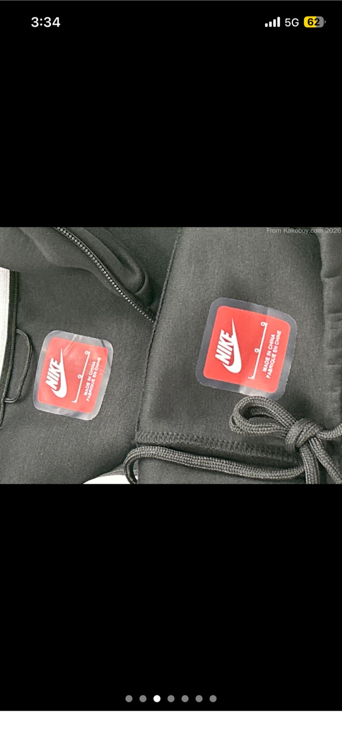 Nike Tech Fleece Tracksuit Set - Black - photo 5