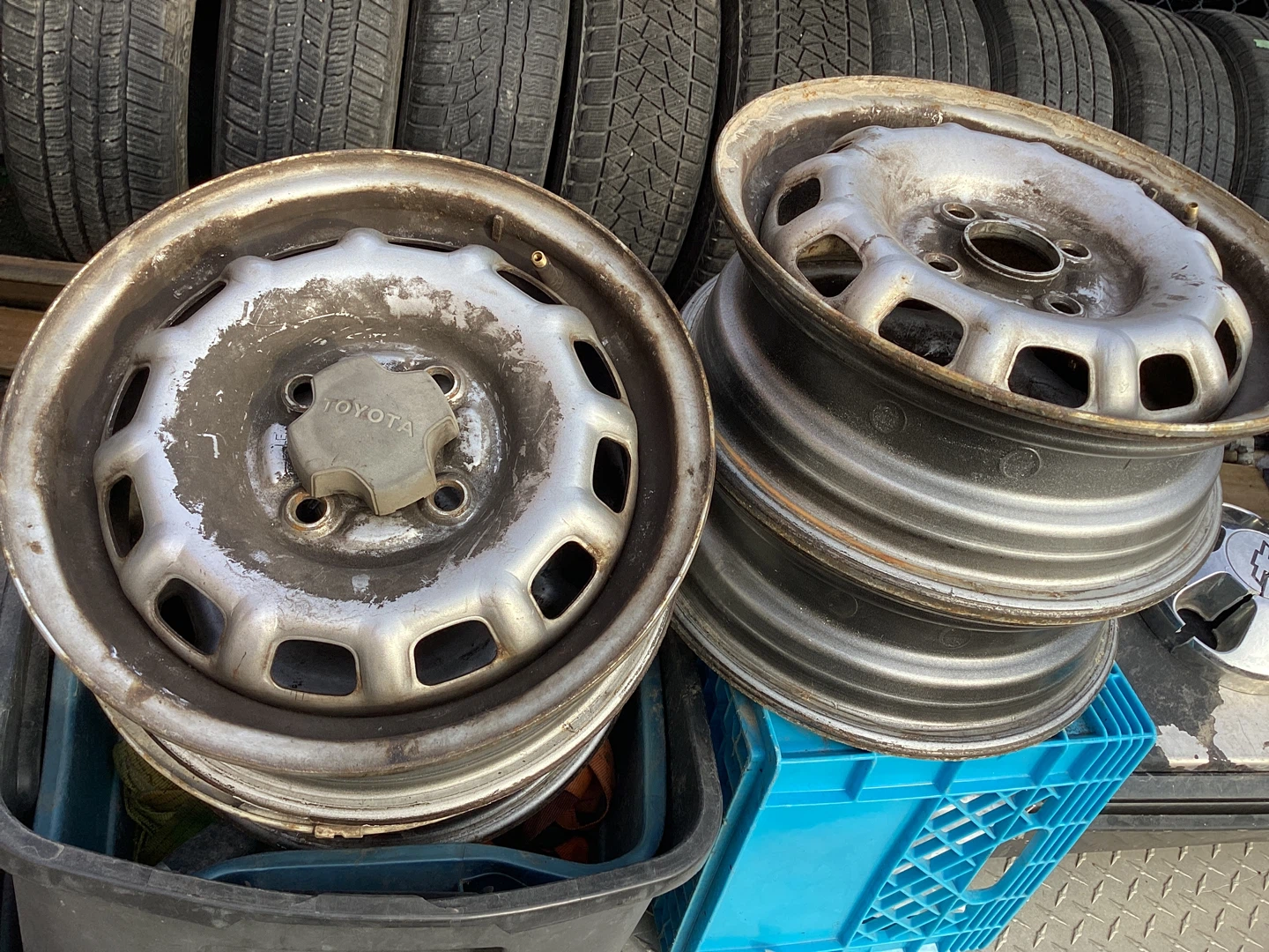 Toyota Steel Wheels 13”