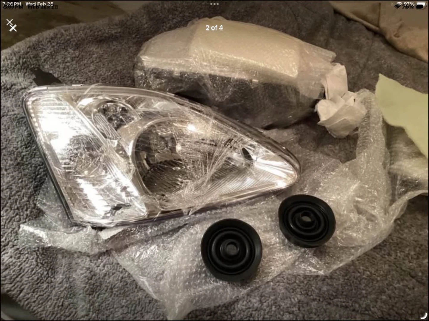 Depo Head Lamp Unit for 2002 Honda Civic