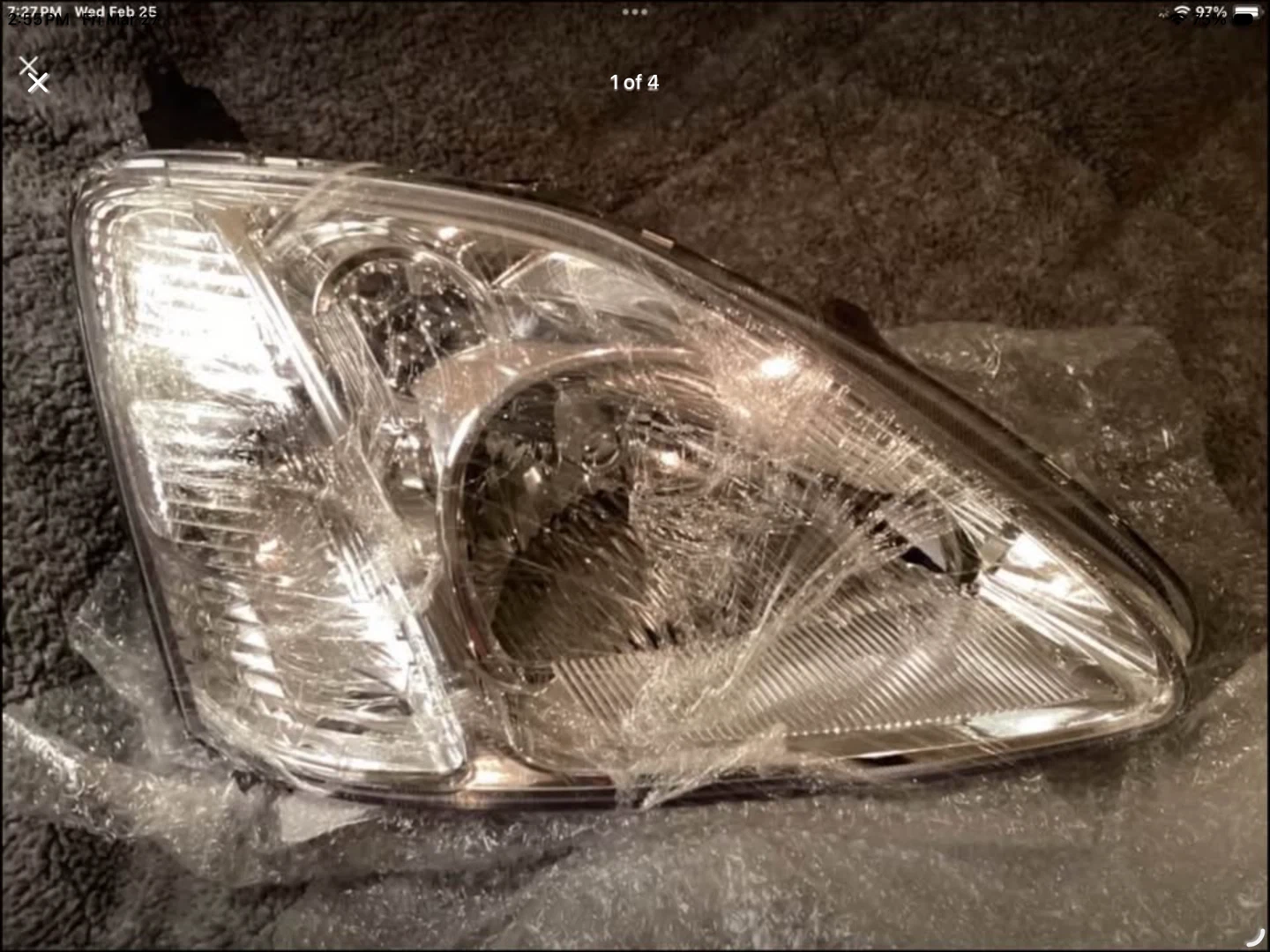 Depo Head Lamp Unit for 2002 Honda Civic - photo 2