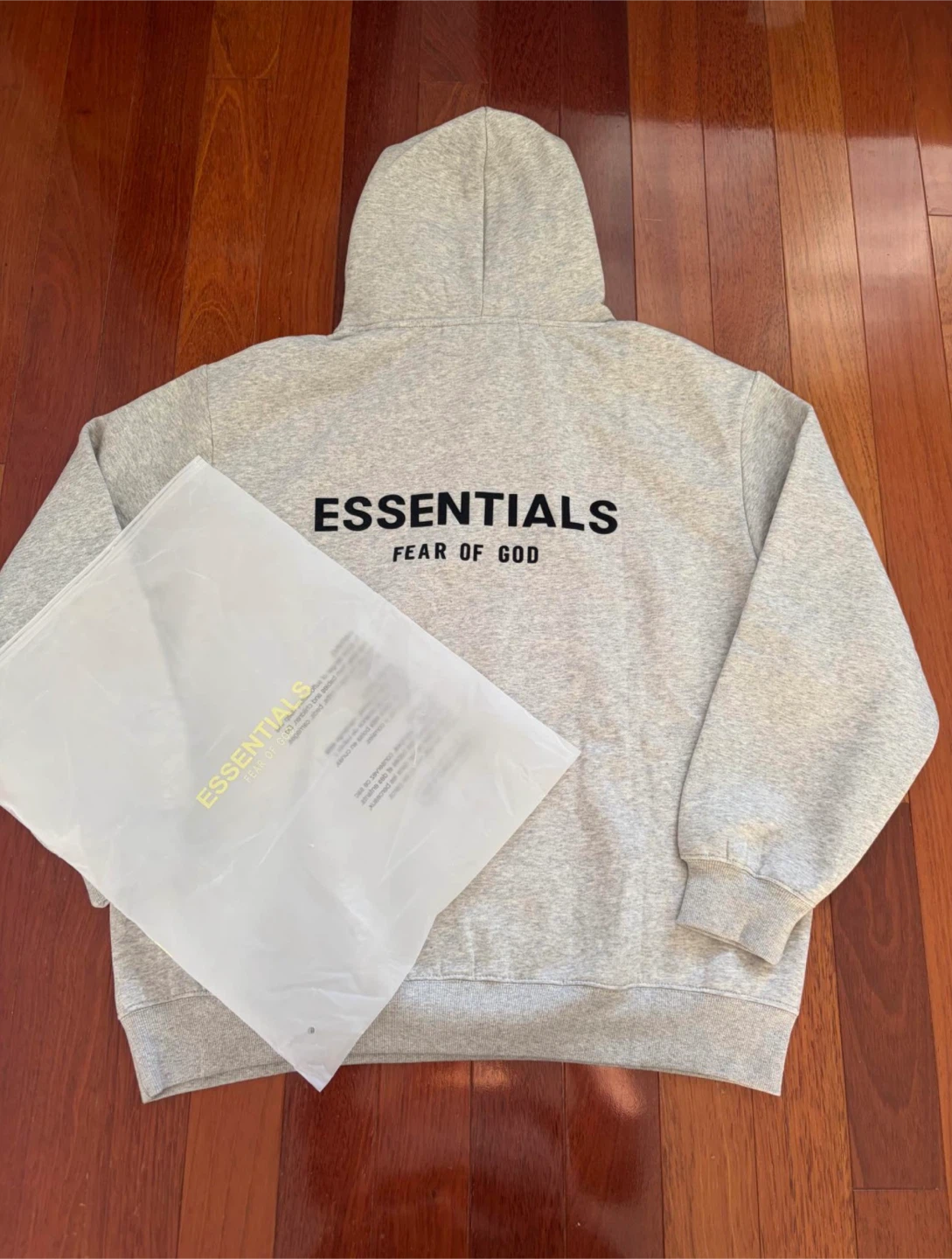 Fear of God Essentials Hoodie Grey Oatmeal - photo 2
