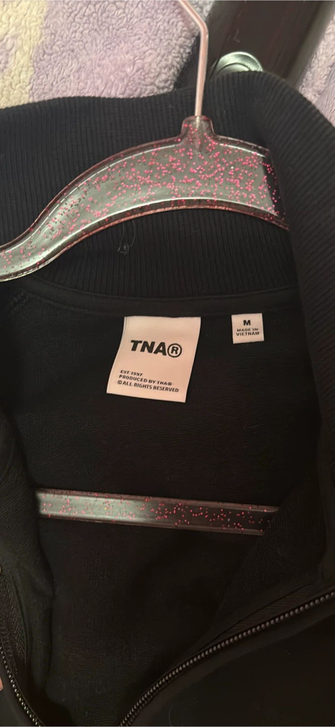 TNA Black Full-Zip Jacket - photo 2